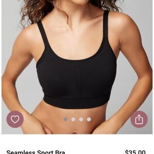4 Soma sports bras.2 black, 2 nude. Size Large